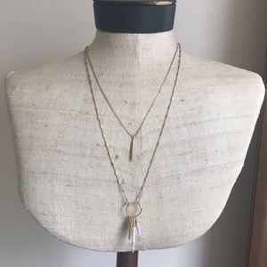 Stella & Dot Convertible Layering Necklace